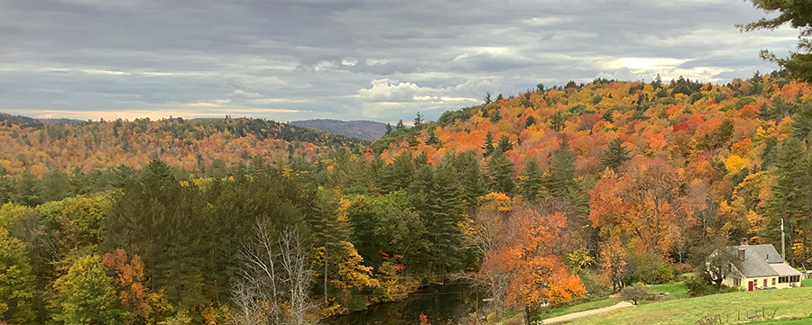 October view from Herring Hill