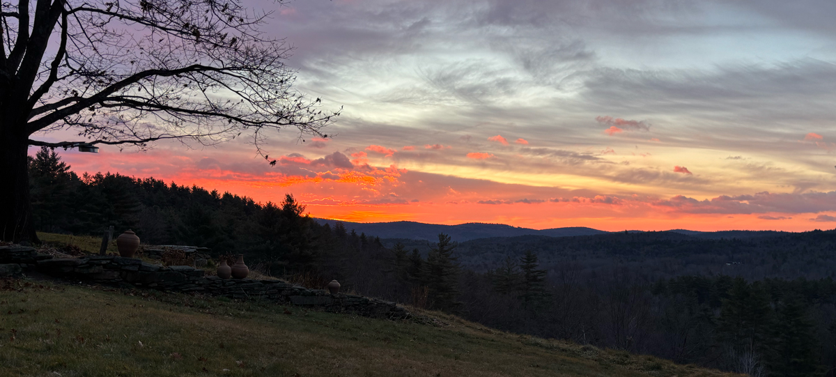 Sunrise on Herring Hill, November 27, 2024