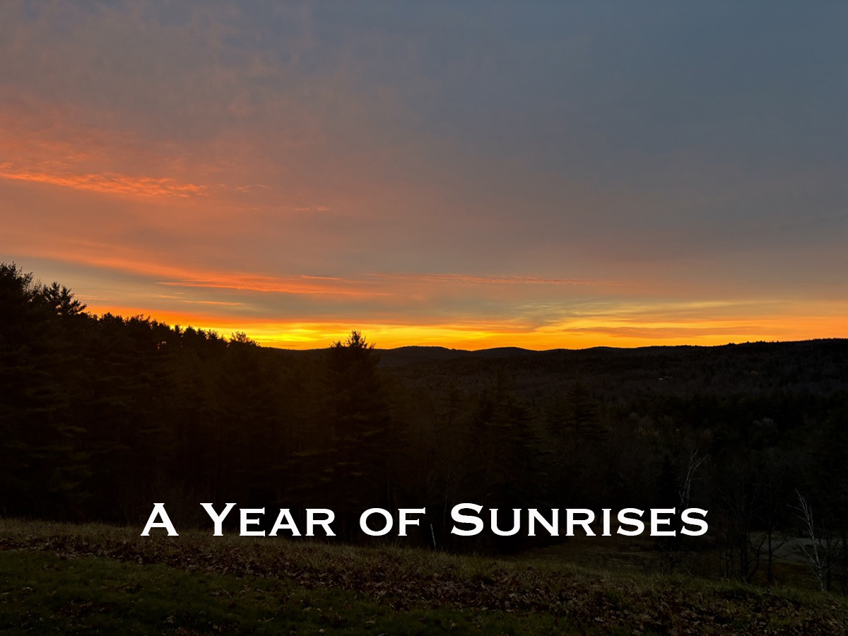 A Year of Sunrises