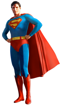 Christopher Reeve as Superman