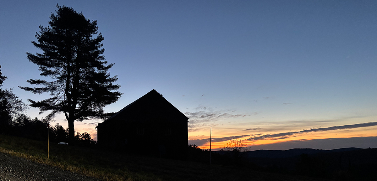 Sunrise on Herring Hill, November 3, 2025