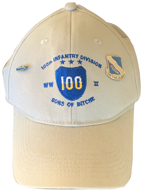 Dad's hat: "Sons of Bitche"